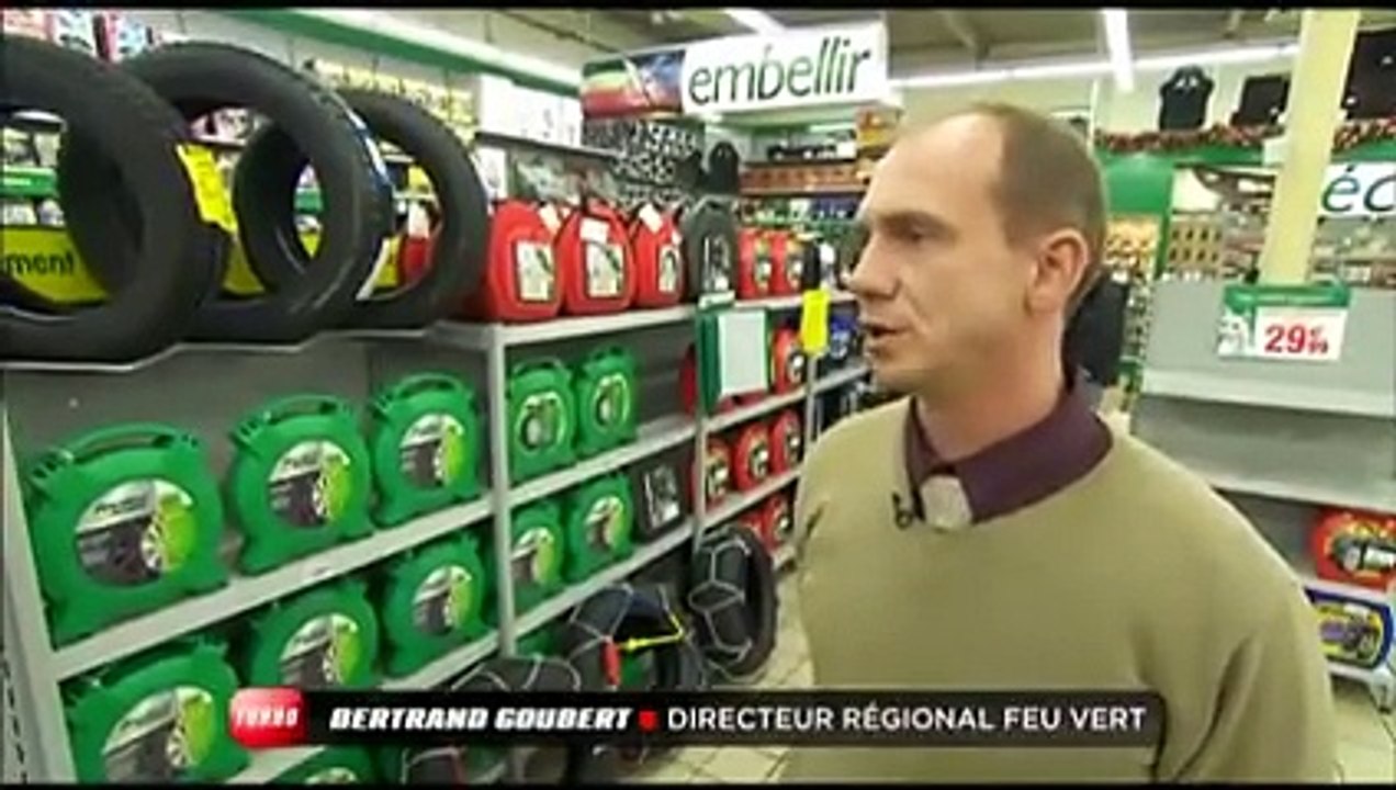 Reportage : Conduite sur neige (Emission Turbo du 17/01/2010)