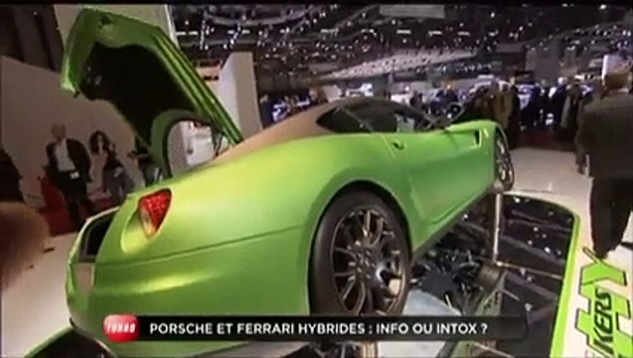 Reportage : Posche et Ferrari, vraiment vertes ? (Emission Turbo du 21/03/2010)
