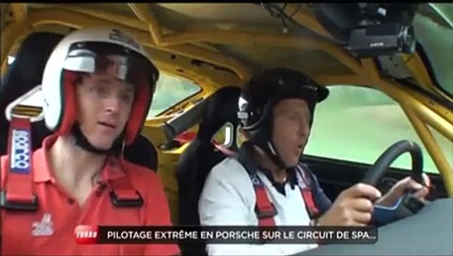 Journée de rêve : En porsche sur le circuit de SPA (Emission Turbo du 26/09/2010)
