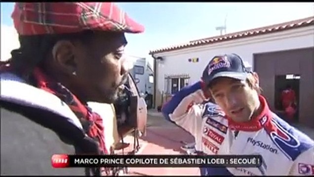 Reportage : Marco Prince copoilote de Sébastien Loeb (Emission Turbo du 11/04/2010)