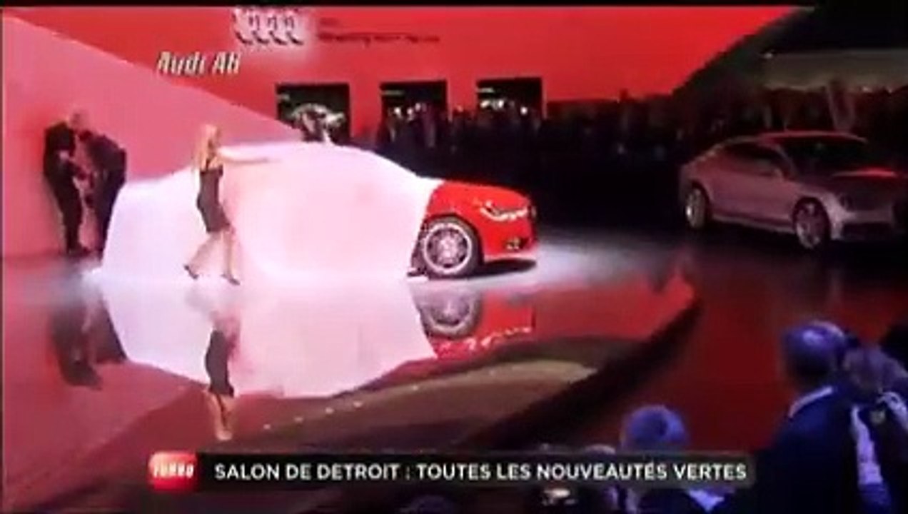 Reportage : Les nouveautés vertes au Salon de Détroit 2011 (Emission Turbo du 16/01/2011)