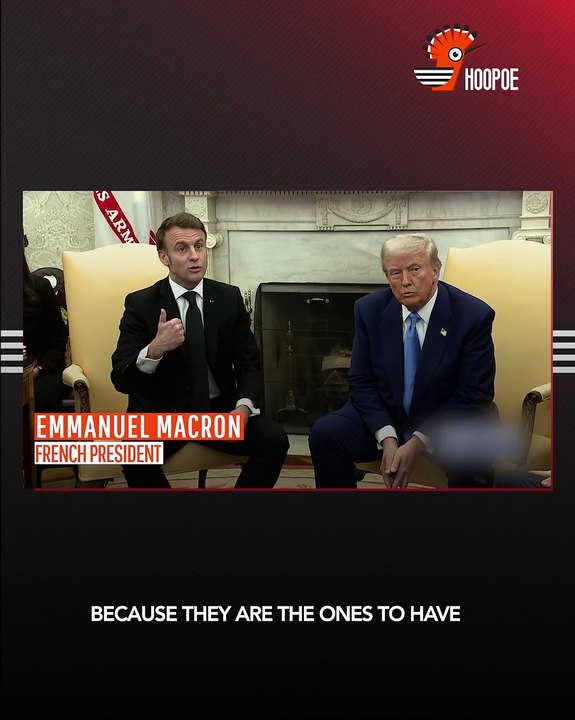 Trump Gets Fact-Checked by Macron!