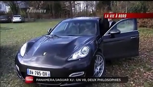 Comparatif Porsche Panamera / Jaguar XJ (Emission Turbo du 23/01/2011)