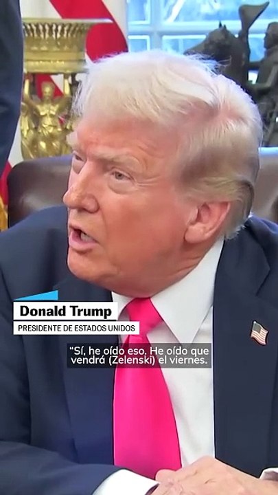 Trump dice que Zelenski quiere venir a Washington para firmar un acuerdo sobre minerales
