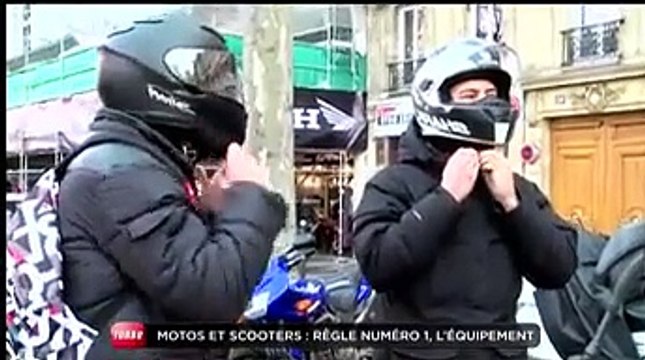 Sécurité Routière : les équipements pour les motos et scooters (Emission Turbo du 02/02/2014)