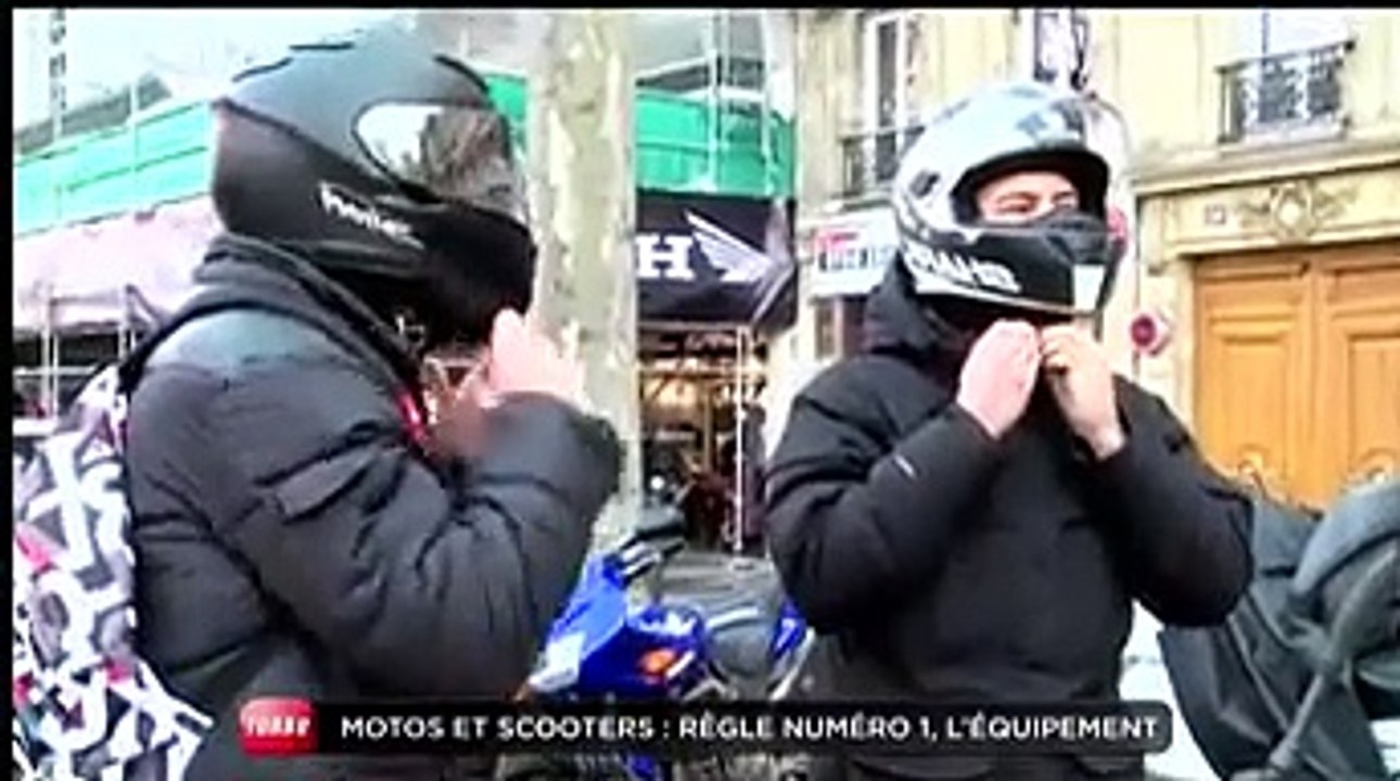 Sécurité Routière : les équipements pour les motos et scooters (Emission Turbo du 02/02/2014)