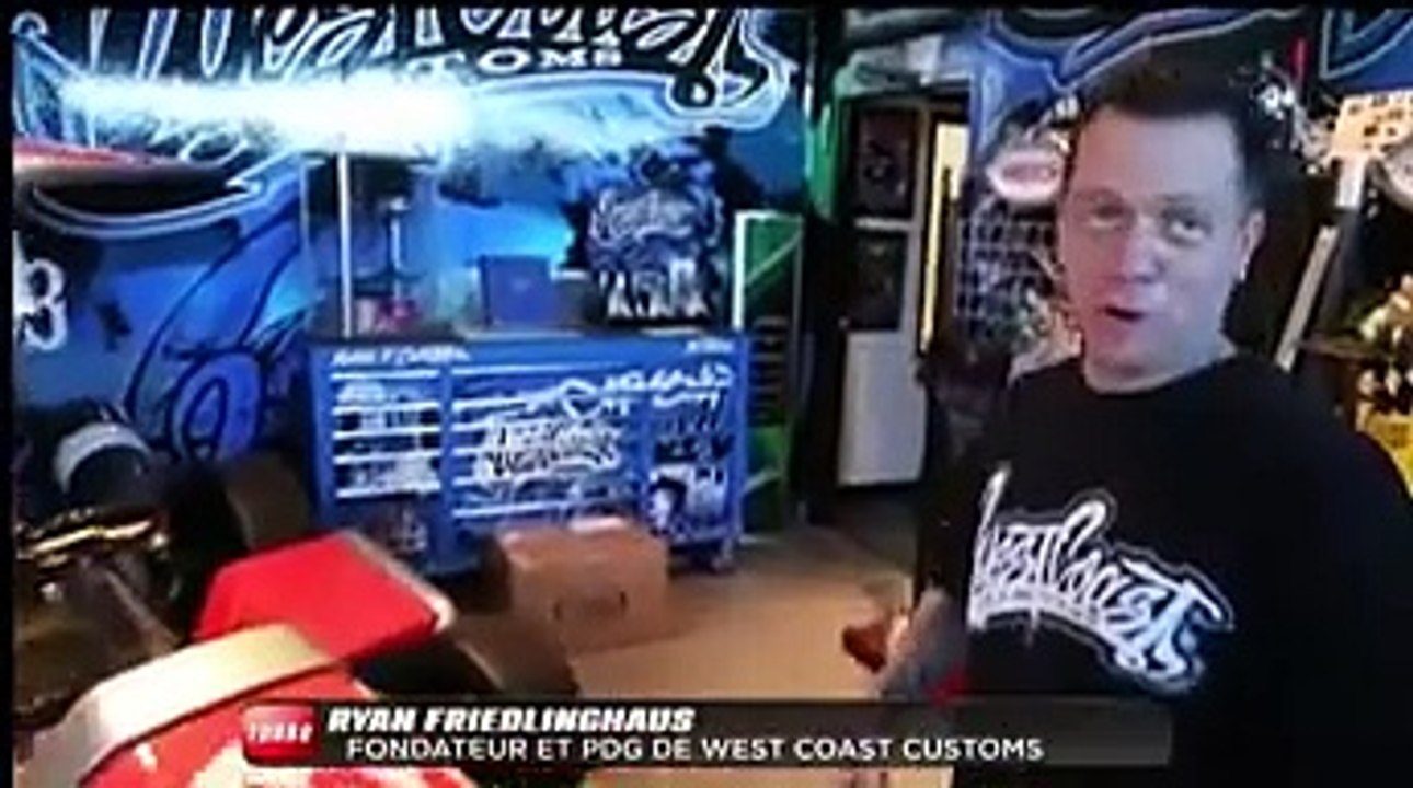 Reportage : West Coast Custom, la personnalisation auto made in Hollywood (Emission Turbo du 16/02/2