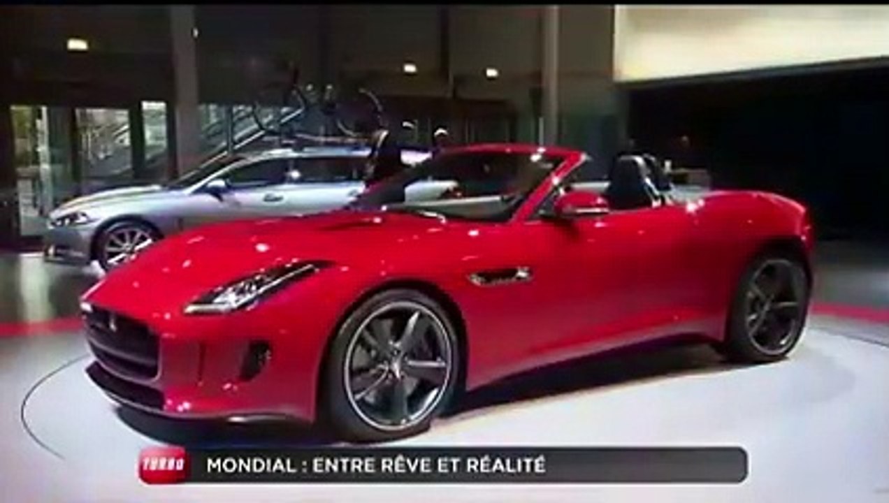 Mondial Auto 2012 : les voitures de rêve (Emission Turbo du 30/09/2012)