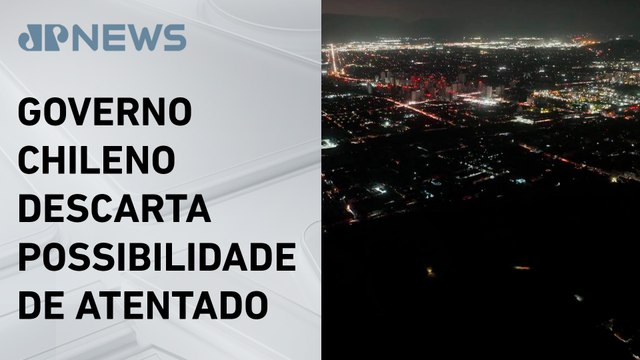 Grande parte do Chile fica sem luz por várias horas