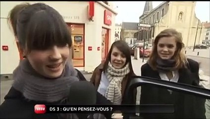 Reportage : Votre avis sur la Citroën DS3 (Emission Turbo du 24/01/2010)