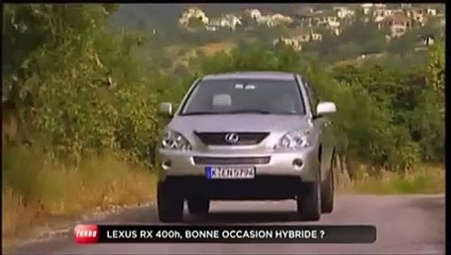 Reportage : Lexus RX 400h d'occasion (Emission Turbo du 04/04/2010)