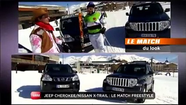Comparatif : Jeep Cherokee / Nissan X-Trail (Emission Turbo du 04/04/2010)