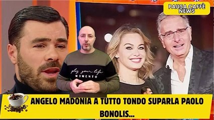 Angelo Madonia a tutto tondo suparla Paolo Bonolis...