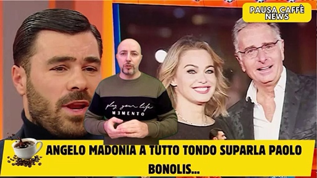 Angelo Madonia a tutto tondo suparla Paolo Bonolis...