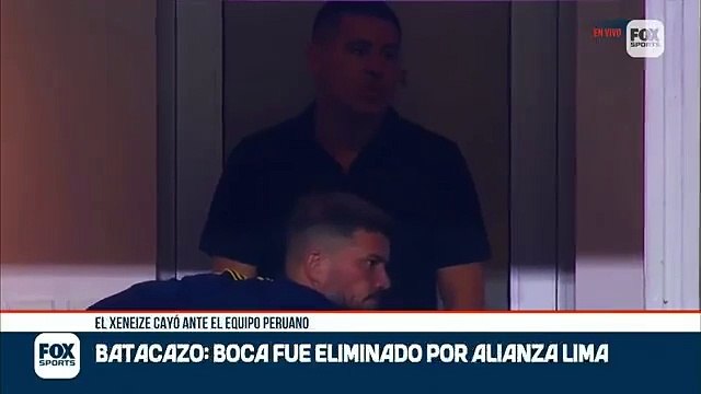 La reacción de Juan Román Riquelme tras la eliminación de Boca de la Copa Libertadores