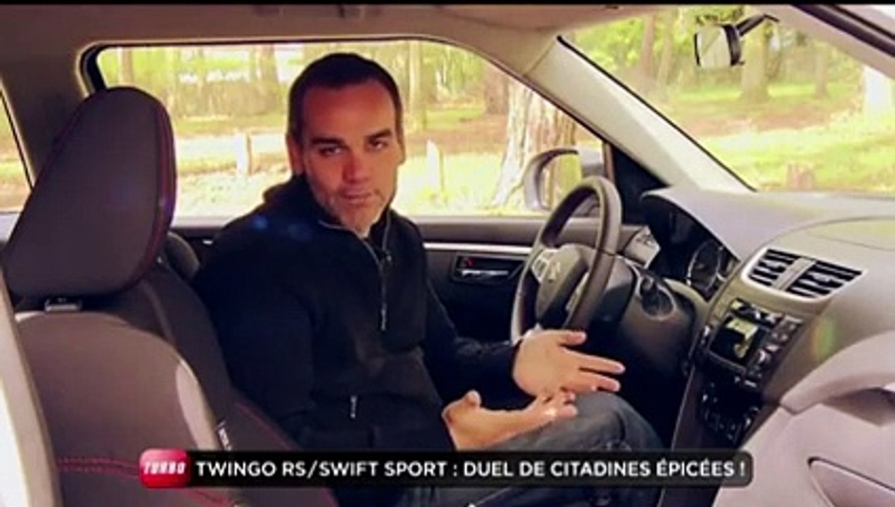 Comparatif : Renault Twingo RS / Suzuki Swift Sport (Emission Turbo du 06/05/2012)