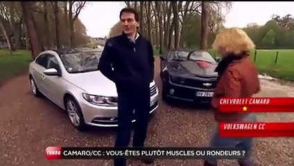 Comparatif : Chevrolet Camaro / Volkswagen CC (Emission Turbo du 13/05/2012)