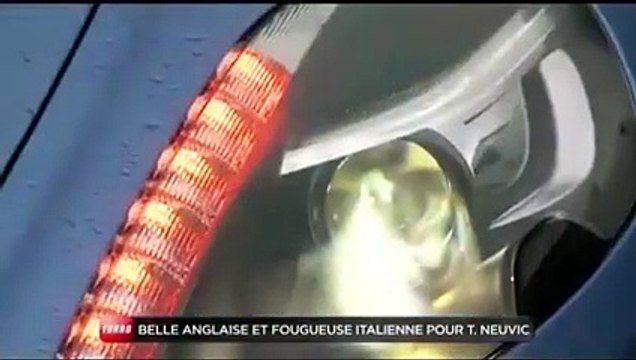 People : Thierry Neuvic en Alfa Romeo 8C Competizione (Emission Turbo du 13/05/2012)
