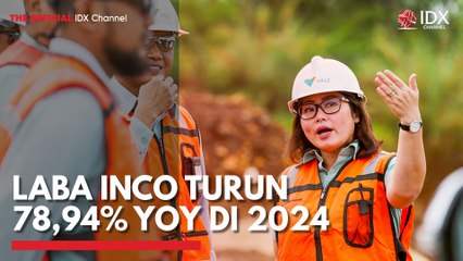 Laba INCO Turun 78,94% YoY di 2024