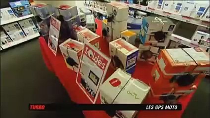 Conso : Les GPS pour moto (Emission Turbo du 21/02/2009)