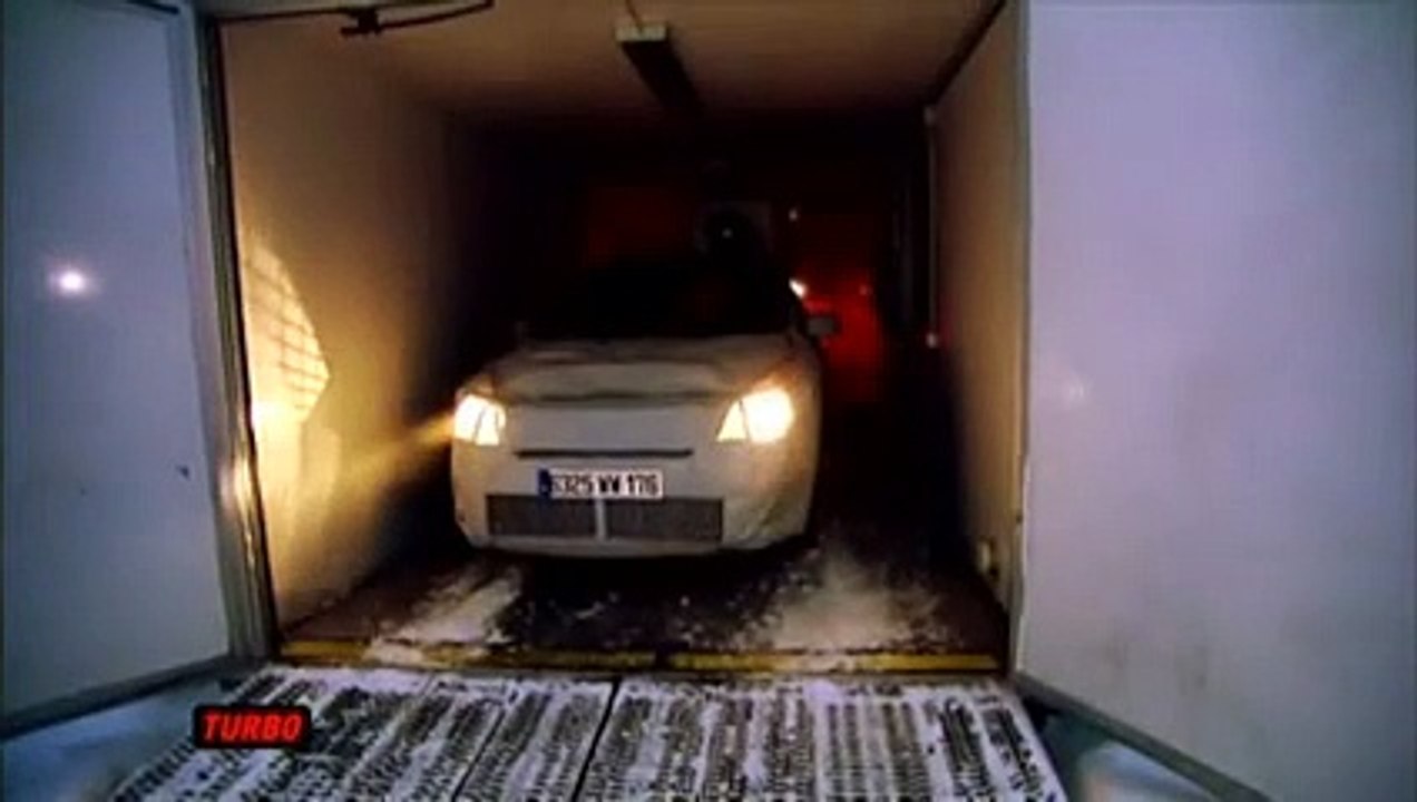 Reportage : Tests grand froid Renault Grand Scenic (Emission Turbo du 28/02/2009)