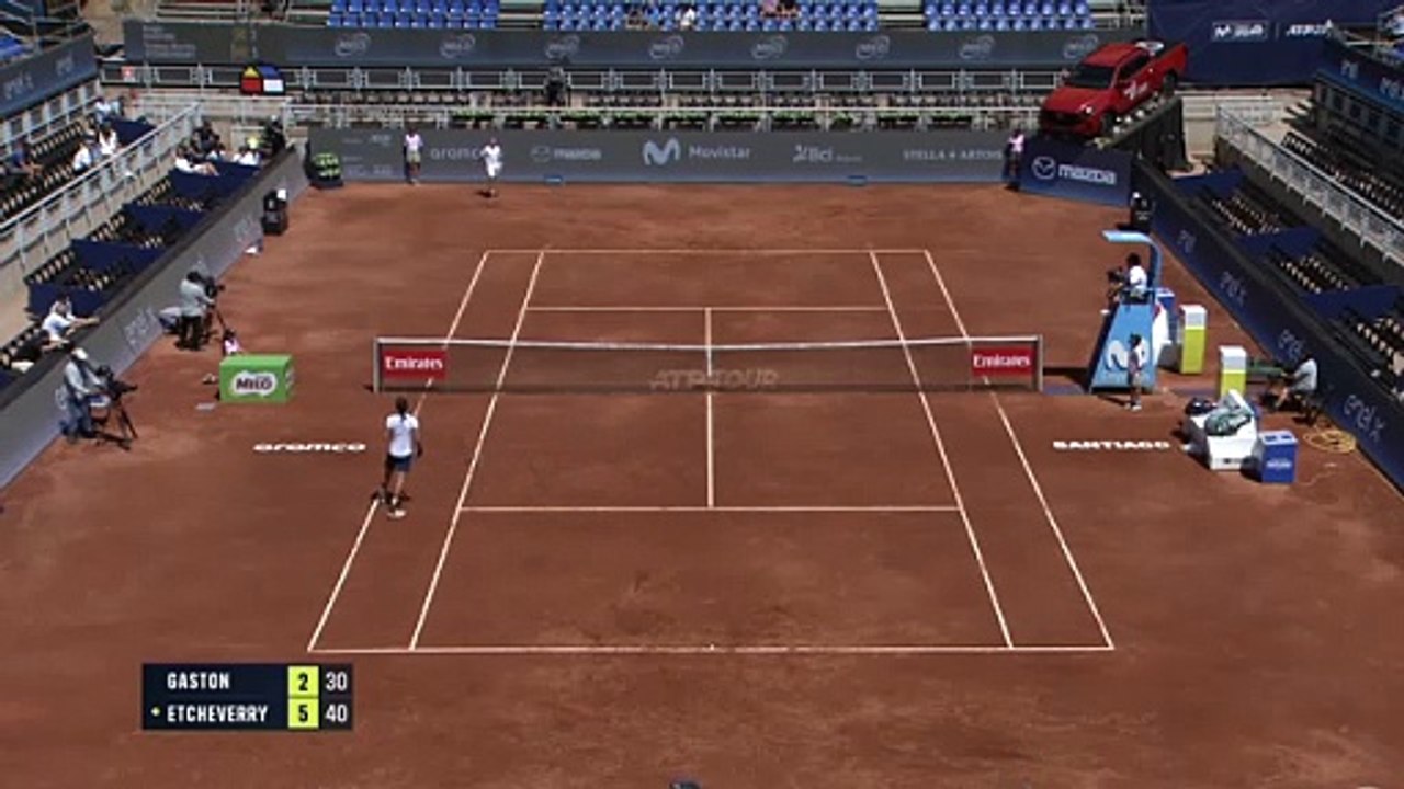 Tomás Etcheverry vs Hugo Gaston (6-2, 6-3) | ATP 250 Santiago de Chile 2025 | Primera ronda