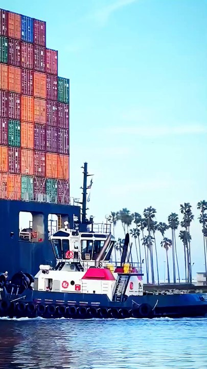 Container ship cargo