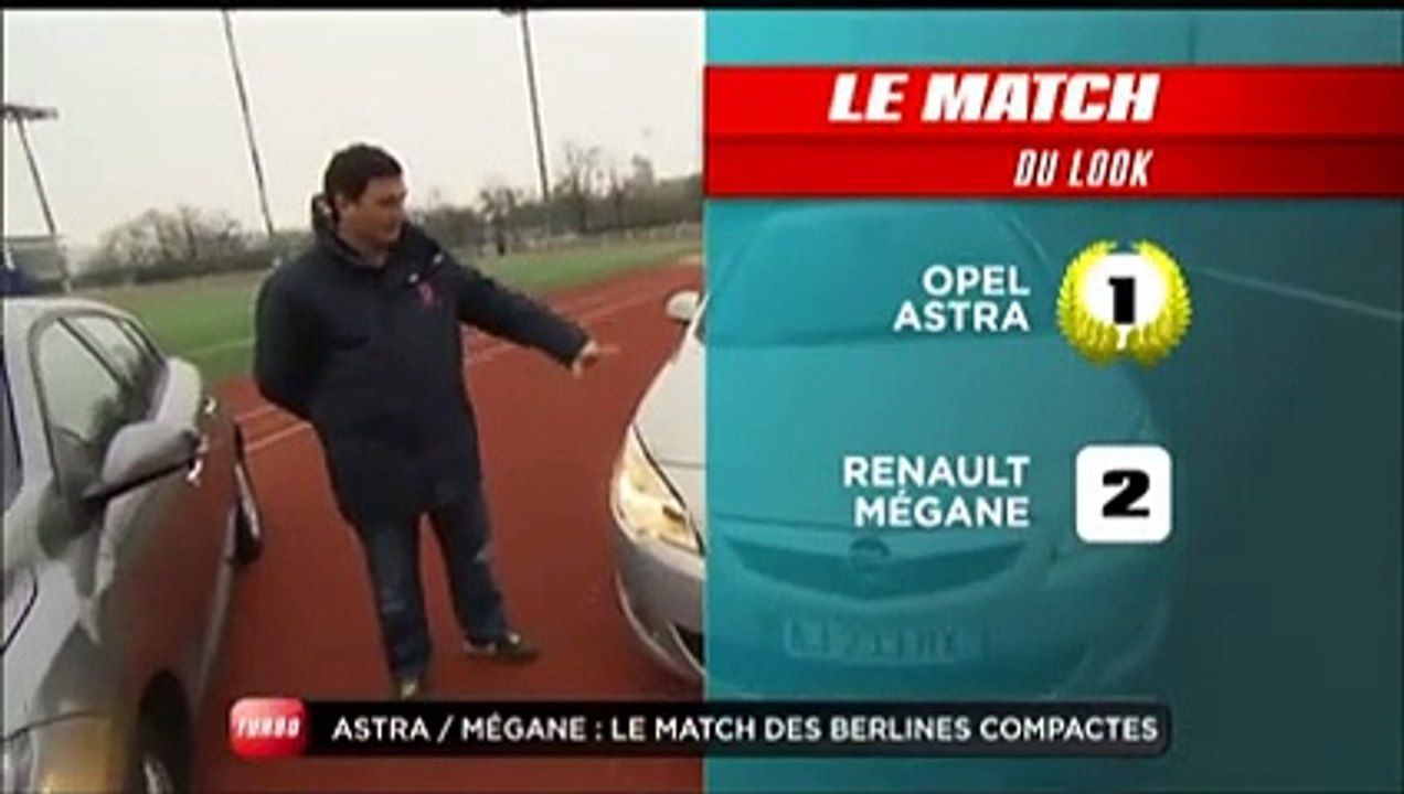 Comparatif Opel Astra / Renault Mégane (Emission Turbo du 31/01/2010)