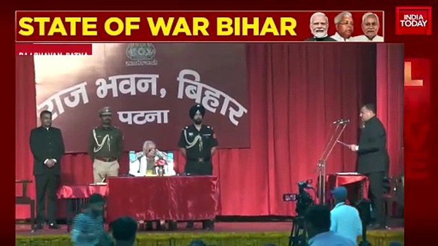 Bihar cabinet expansion: 7 BJP MLAs take oath as ministers