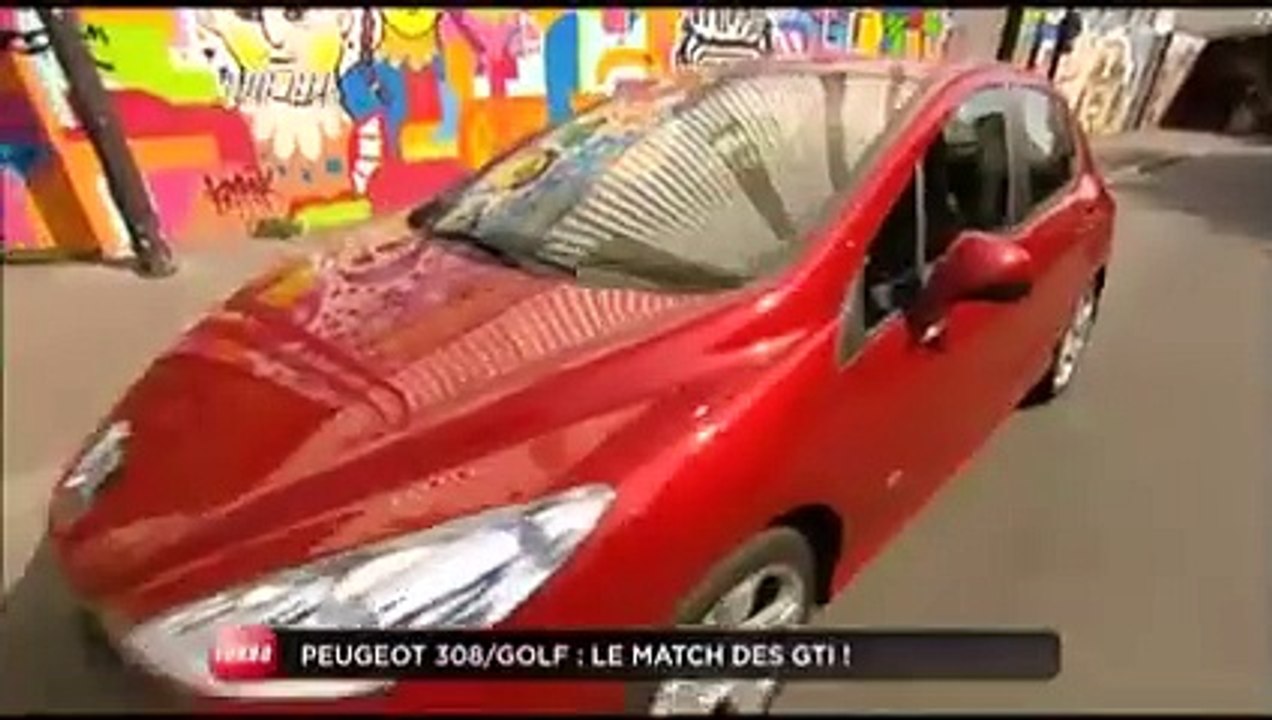 Comparatif Volkswagen Golf GTI / Peugeot 308 GTI (Emission Turbo du 20/06/2010)
