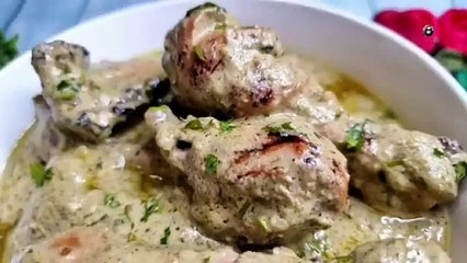 Best And Easiest Afghani Chicken With Delicious Gravy _ Restaurant Style Afghani Chicken Gravy