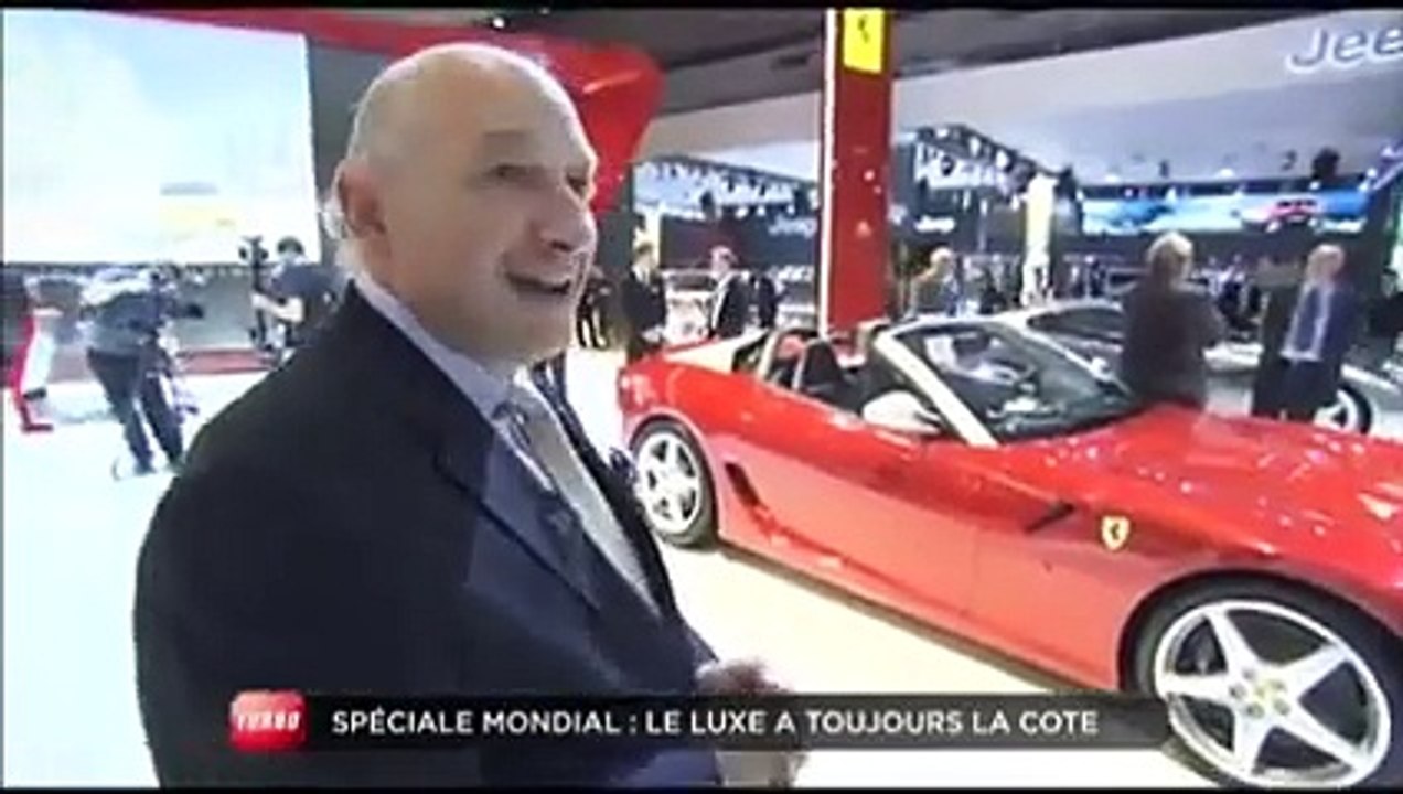 Reportage : Le luxe au Mondial de l'automobile 2010 (Emission Turbo du 03/10/2010)