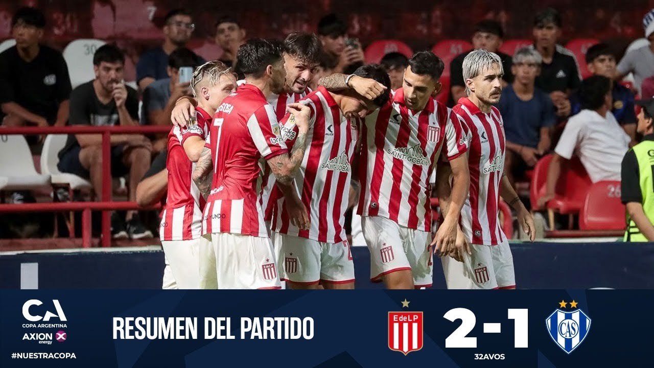 Estudiantes de La Plata vs Sarmiento de La Banda (2-1) | Copa Argentina 2025 | Primera ronda