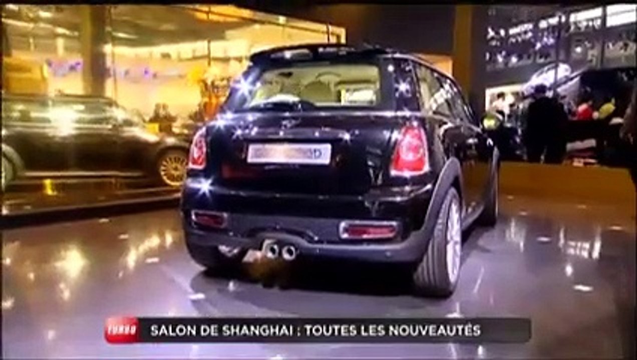 Reportage : Les nouveautés au Salon de Shanghaï 2011 (Emission Turbo du 24/04/2011)