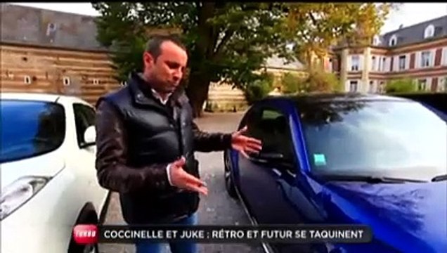 Comparatif Nissan Juke / BMW Coccinelle (Emission Turbo du 27/11/2011)