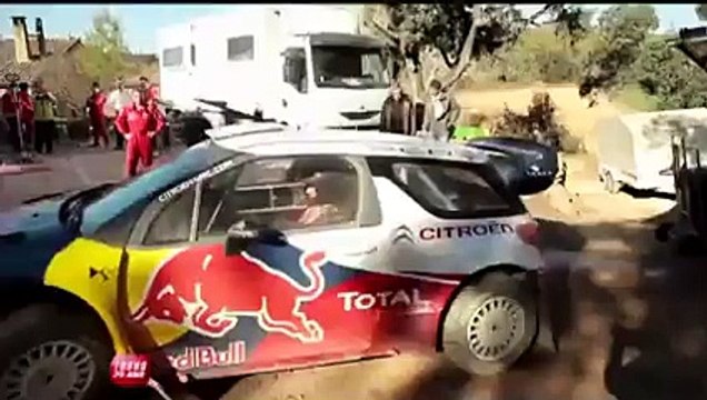Sport Auto : au volant de la Citroën DS3 WRC (Emission Turbo du 04/03/2012)