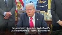 US President Trump would like to 'buy minerals on Russian land too'