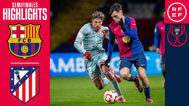 Barcelona vs Atlético Madrid (4-4) | Copa del Rey 2025 | Semifinal, IDA