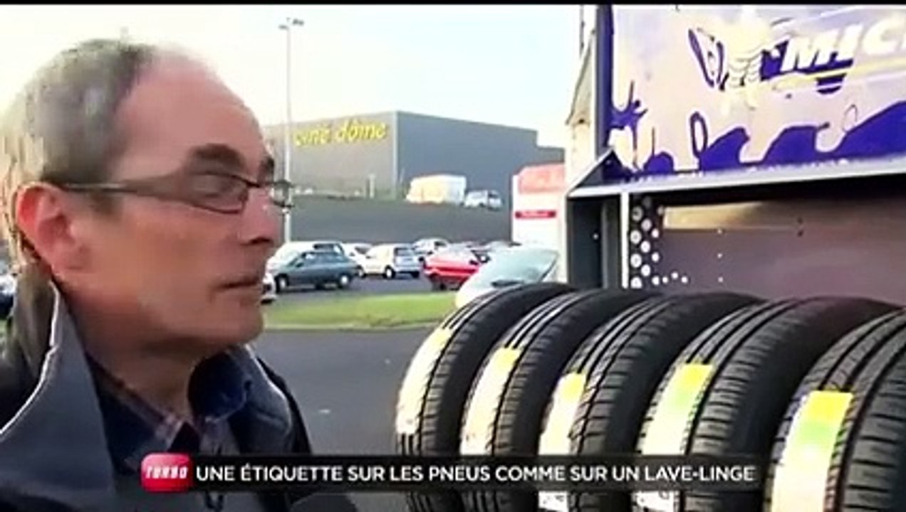 Conso : le nouvel étiquetage des pneus (Emission Turbo du 11/11/2012)