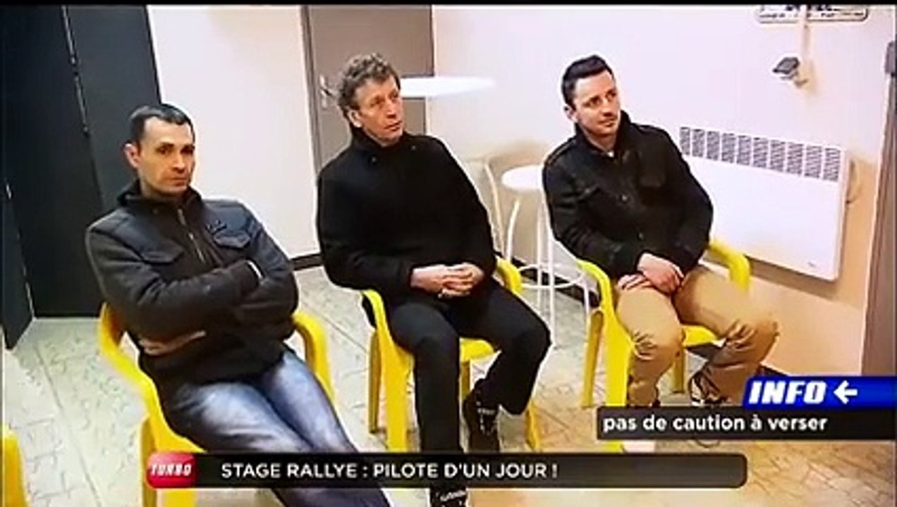 Reportage : au coeur d'un stage de pilotage rallye (Emission Turbo du 08/12/2013)