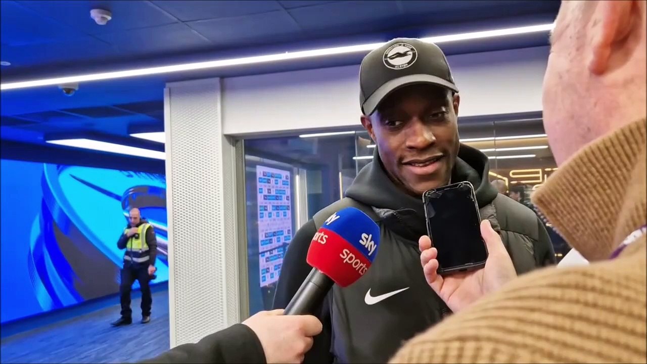 Danny Welbeck speaks to the media after scoring winner vs Bournemouth