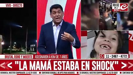 Menores asesinan a una nena de 7 años