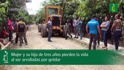 Mujer y su hija de tres años