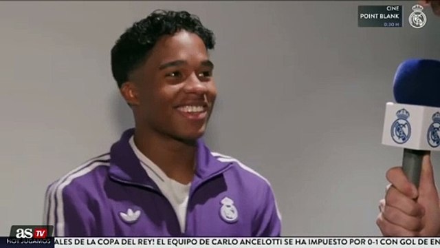 Acaba de marcar el gol de la victoria y Endrick recuerda esto: al Bernabéu estas cosas le enamoran