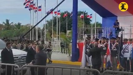 Ambiente en la explanada del Congreso Nacional