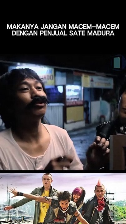 makanya jangan macem-macem sama penjual sate madura