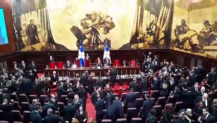 Así está la Asamblea Nacional a pocos minutos de la rendición de cuentas de Abinader