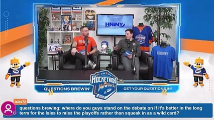 Question’s Brewin’: Stefen on Fans Rooting for the Islanders to Lose
