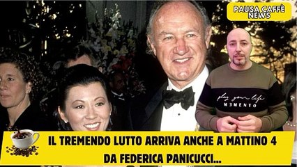 Il tremendo lutto arriva anche a Mattino 4 da Federica Panicucci...