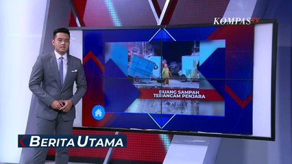 Viral! Nenek Buang Sampah di Sungai di Denpasar, Terancam Hukuman 6 Bulan Penjara